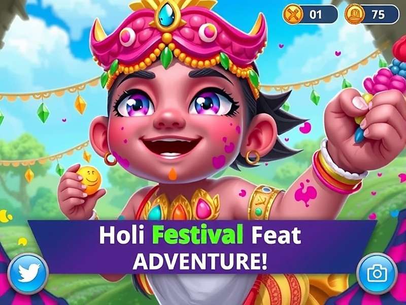 Holi Bright Adventure Holi Festival Event Screenshot